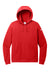 Nike NKFD9889 Womens Club Fleece Hooded Sweatshirt Hoodie University Red Flat Front