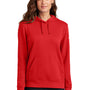 Nike Womens Club Fleece Hooded Sweatshirt Hoodie w/ Pouch Pockets - University Red - New