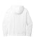 Nike NKFD9889 Womens Club Fleece Hooded Sweatshirt Hoodie White Flat Back