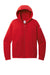 Nike NKFD9890 Womens Club Fleece Full Zip Hooded Sweatshirt Hoodie University Red Flat Front