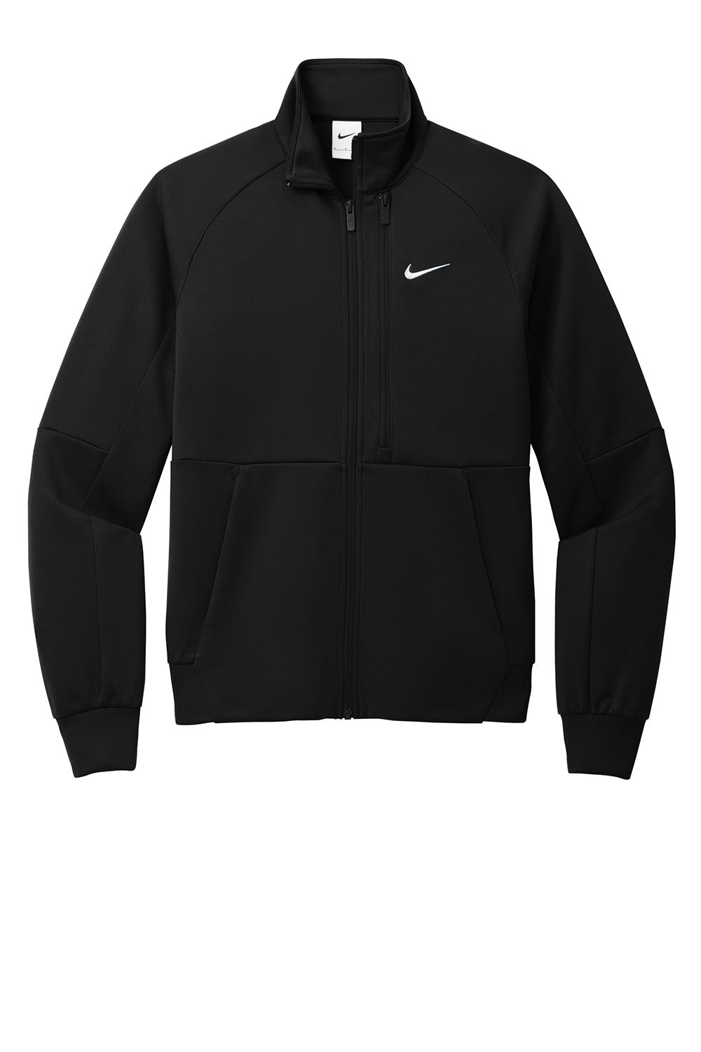 Nike NKFD9891 Mens Full Zip Jacket Black Flat Front