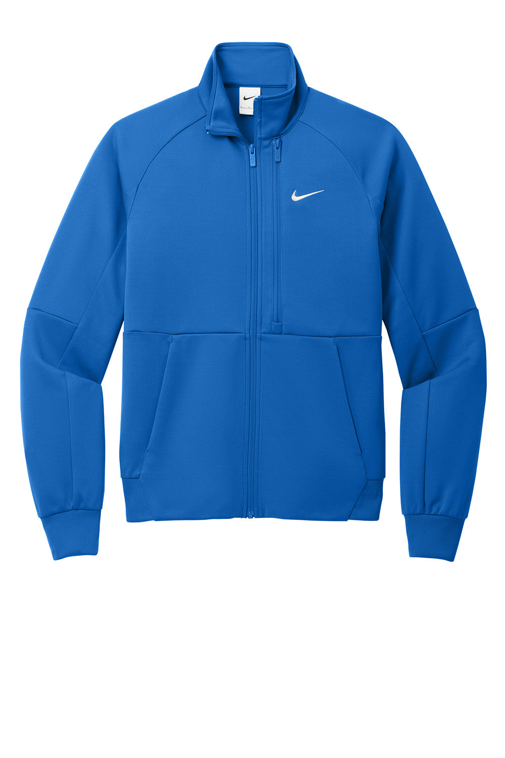 Nike NKFD9891 Mens Full Zip Jacket Royal Blue Flat Front