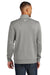 Nike NKFD9892 Mens Dri-Fit 1/4 Zip Sweatshirt Grey Model Back