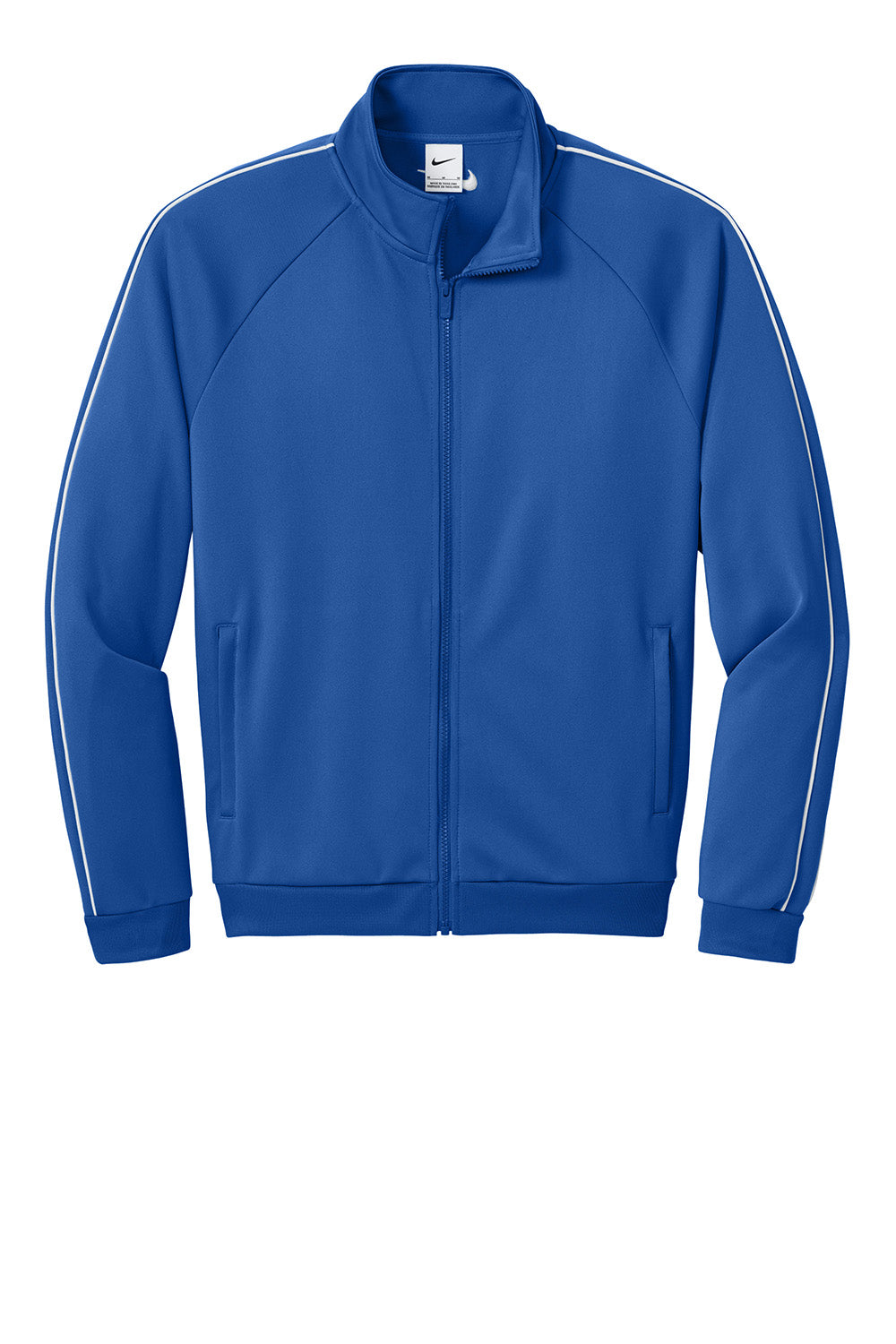 Nike NKFQ4758 Mens Full Zip Track Jacket Game Royal Blue Flat Front