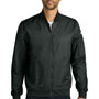 Nike Mens Full Zip Bomber Jacket - Black - New