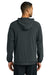 Nike NKFQ4761 Mens Pro Full Zip Hooded Jacket Anthracite Grey Model Back