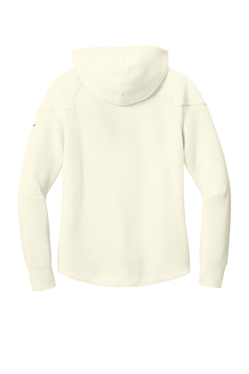 Nike NKFQ4798 Womens Tech Fleece Full Zip Hooded Sweatshirt Hoodie Pale Ivory Flat Back