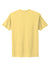 Next Level NL3600/3600 Mens Fine Jersey Short Sleeve Crewneck T-Shirt Banana Cream Yellow Flat Back