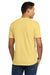 Next Level NL3600/3600 Mens Fine Jersey Short Sleeve Crewneck T-Shirt Banana Cream Yellow Model Back