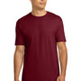 Next Level Mens Fine Jersey Short Sleeve Crewneck T-Shirt - Cardinal Red