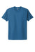 Next Level NL3600/3600 Mens Fine Jersey Short Sleeve Crewneck T-Shirt Cool Blue Flat Front