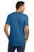 Next Level NL3600/3600 Mens Fine Jersey Short Sleeve Crewneck T-Shirt Cool Blue Model Back