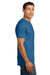 Next Level NL3600/3600 Mens Fine Jersey Short Sleeve Crewneck T-Shirt Cool Blue Model Side