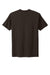 Next Level NL3600/3600 Mens Fine Jersey Short Sleeve Crewneck T-Shirt Dark Chocolate Brown Flat Back