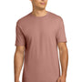 Next Level Mens Fine Jersey Short Sleeve Crewneck T-Shirt - Desert Pink