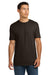 Next Level NL3600/3600 Mens Fine Jersey Short Sleeve Crewneck T-Shirt Dark Chocolate Brown Model Front