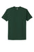 Next Level NL3600/3600 Mens Fine Jersey Short Sleeve Crewneck T-Shirt Forest Green Flat Front