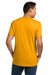 Next Level NL3600/3600 Mens Fine Jersey Short Sleeve Crewneck T-Shirt Gold Model Back