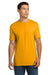 Next Level NL3600/3600 Mens Fine Jersey Short Sleeve Crewneck T-Shirt Gold Model Front