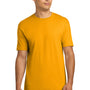 Next Level Mens Fine Jersey Short Sleeve Crewneck T-Shirt - Gold