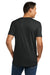 Next Level NL3600/3600 Mens Fine Jersey Short Sleeve Crewneck T-Shirt Graphite Black Model Back