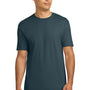 Next Level Mens Fine Jersey Short Sleeve Crewneck T-Shirt - Indigo Blue