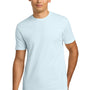 Next Level Mens Fine Jersey Short Sleeve Crewneck T-Shirt - Light Blue