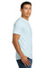 Next Level NL3600/3600 Mens Fine Jersey Short Sleeve Crewneck T-Shirt Light Blue Model Side