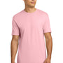 Next Level Mens Fine Jersey Short Sleeve Crewneck T-Shirt - Light Pink