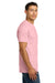 Next Level NL3600/3600 Mens Fine Jersey Short Sleeve Crewneck T-Shirt Light Pink Model Side