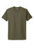 Next Level NL3600/3600 Mens Fine Jersey Short Sleeve Crewneck T-Shirt Military Green Flat Front