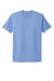 Next Level NL3600/3600 Mens Fine Jersey Short Sleeve Crewneck T-Shirt Peri Blue Flat Front