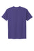 Next Level NL3600/3600 Mens Fine Jersey Short Sleeve Crewneck T-Shirt Purple Rush Flat Back