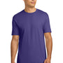 Next Level Mens Fine Jersey Short Sleeve Crewneck T-Shirt - Purple Rush