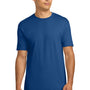 Next Level Mens Fine Jersey Short Sleeve Crewneck T-Shirt - Royal Blue