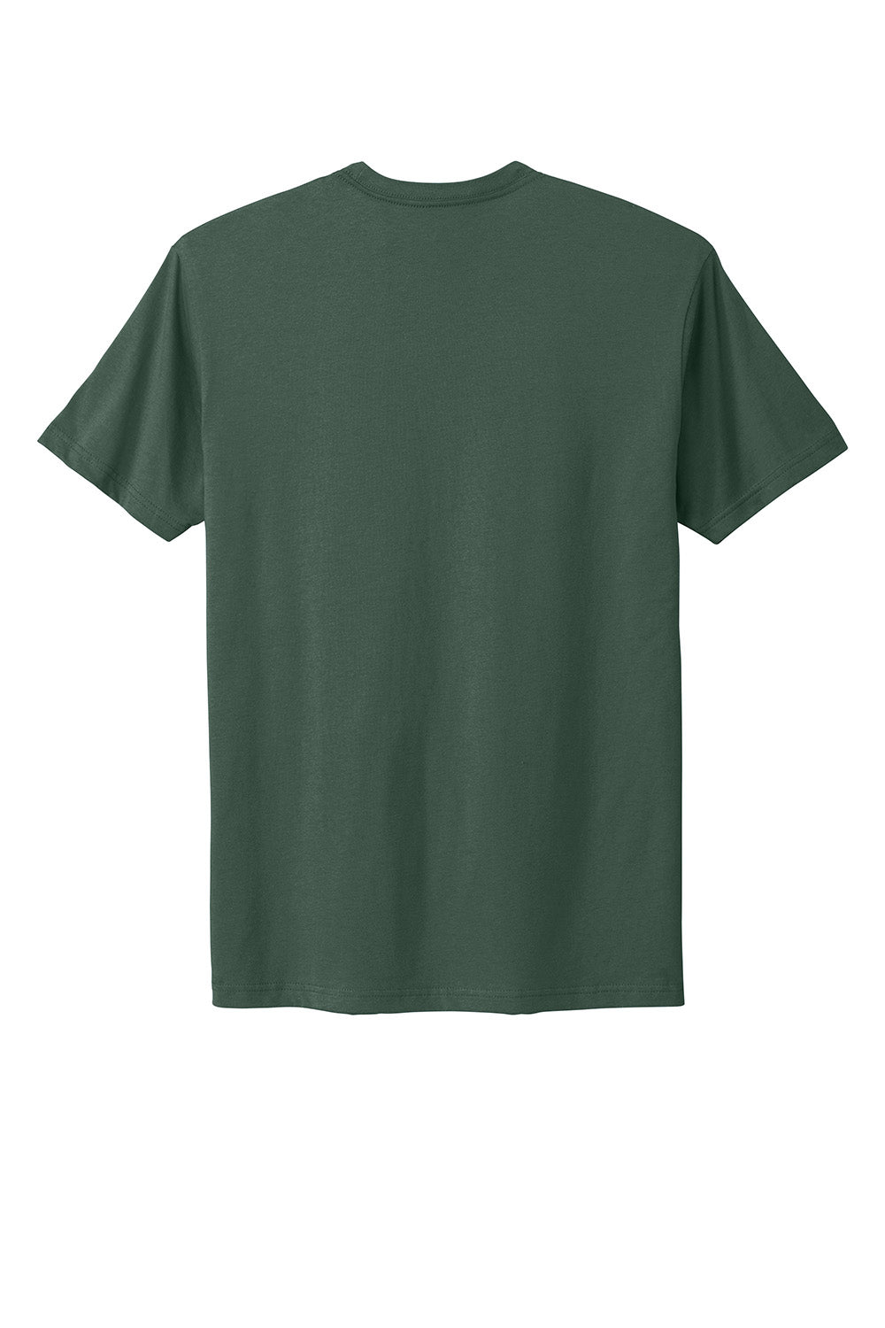 Next Level NL3600/3600 Mens Fine Jersey Short Sleeve Crewneck T-Shirt Royal Pine Green Flat Back