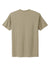 Next Level NL3600/3600 Mens Fine Jersey Short Sleeve Crewneck T-Shirt Tan Flat Back