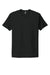 Next Level NL3600/3600 Mens Fine Jersey Short Sleeve Crewneck T-Shirt Black Flat Front