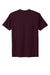 Next Level NL3600/3600 Mens Fine Jersey Short Sleeve Crewneck T-Shirt Oxblood Flat Back