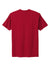 Next Level NL3600/3600 Mens Fine Jersey Short Sleeve Crewneck T-Shirt Red Flat Back