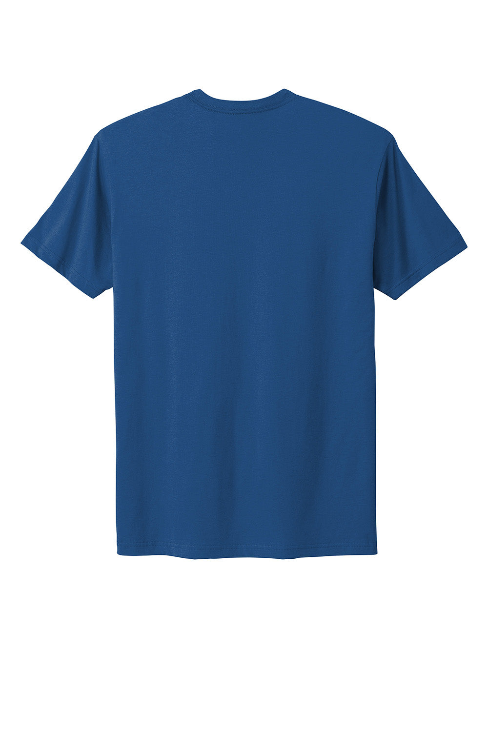 Next Level NL3600/3600 Mens Fine Jersey Short Sleeve Crewneck T-Shirt Royal Blue Flat Back