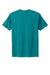 Next Level NL3600/3600 Mens Fine Jersey Short Sleeve Crewneck T-Shirt Teal Blue Flat Back