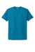 Next Level NL3600/3600 Mens Fine Jersey Short Sleeve Crewneck T-Shirt Turquoise Blue Flat Front