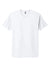 Next Level NL3600/3600 Mens Fine Jersey Short Sleeve Crewneck T-Shirt White Flat Front