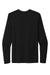 Next Level NL3601/N3601/3601 Mens Fine Jersey Long Sleeve Crewneck T-Shirt Black Flat Back