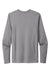 Next Level NL3601/N3601/3601 Mens Fine Jersey Long Sleeve Crewneck T-Shirt Heather Grey Flat Back