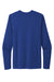 Next Level NL3601/N3601/3601 Mens Fine Jersey Long Sleeve Crewneck T-Shirt Royal Blue Flat Back