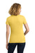 Next Level NL3900/N3900/3900 Womens Boyfriend Fine Jersey Short Sleeve Crewneck T-Shirt Banana Cream Yellow Model Back