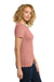 Next Level NL3900/N3900/3900 Womens Boyfriend Fine Jersey Short Sleeve Crewneck T-Shirt Desert Pink Model Side