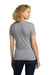 Next Level NL3900/N3900/3900 Womens Boyfriend Fine Jersey Short Sleeve Crewneck T-Shirt Heather Grey Model Back